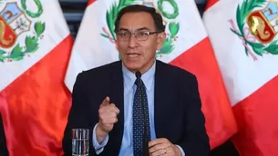 Martín Vizcarra, presidente de la República Foto: Andina