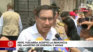 Martín Vizcarra, presidente de la república. América Noticias