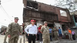 Tragedia en Villa El Salvador. Foto: Andina