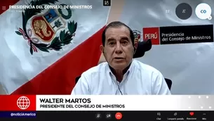 Walter Martos, jefe del gabinete ministerial.