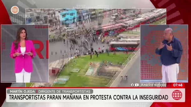 Más de 22 mil unidades de transporte dejarán de operar en Lima y Callao/ América Noticias