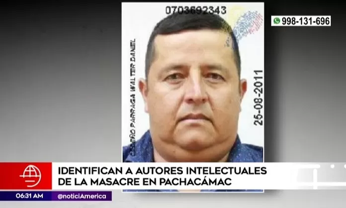 Masacre En Pachacámac: Policía Identificó A Autores Intelectuales De ...