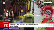 Matan a balazos a payasito cerca de su casa en Huacho