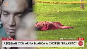 Asesinan a chofer con arma blanca cerca de su vivienda en Los Olivos. Foto y video: América Noticias