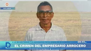 Asesinan a empresario arrocero para robarle su producción en Tumbes. Foto y video: Domingo al día