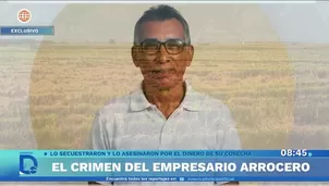 Asesinan a empresario arrocero para robarle su producción en Tumbes. Foto y video: Domingo al día