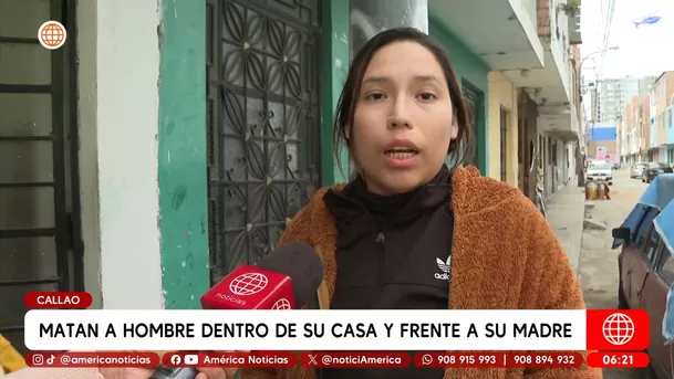 Matan a hombre dentro de su casa y frente a su madre en el Callao. Foto: América Noticias