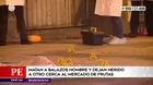 Matan a hombre a unas cuadras del mercado de frutas en La Victoria