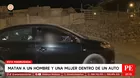 Matan a un hombre y una mujer dentro de un auto en Pachacamac