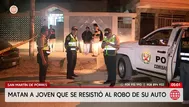 Matan a joven que se resistió al robo de su auto en SMP