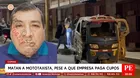 Matan a mototaxista en Comas pese a pago de cupos extorsivos