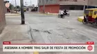 Matan a padre al salir de fiesta de promoción de su hijo en Piura
