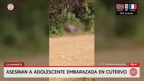 Cajamarca: Asesinan a puñaladas a adolescente embarazada en Cutervo. Foto y video: América Noticias