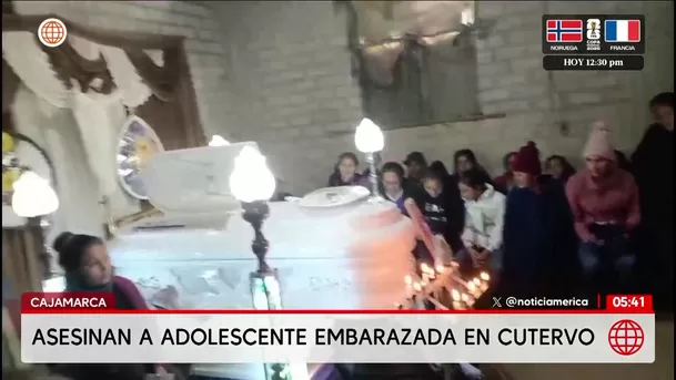 Cajamarca: Asesinan a puñaladas a adolescente embarazada en Cutervo. Foto: América Noticias
