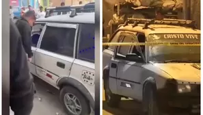 Matan a taxista dentro de su auto mientras hablaba por teléfono/ América Noticias