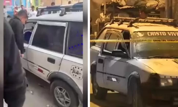 Taxista asesinado en su auto mientras hablaba por teléfono