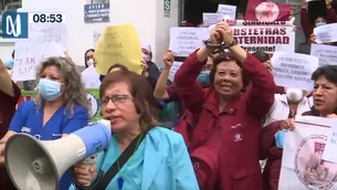 Profesionales de la salud acatarán huelga. Foto y video: Canal N