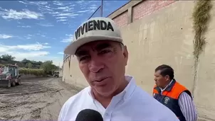 Ministro Mauricio Arnillas anuncia 15 proyectos de ley tras declaratoria de emergencia en Vivienda. Foto y video: Canal N