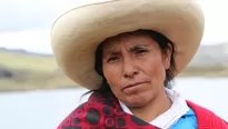 Máxima Acuña, peruana ganadora de un premio Goldman en el 2016 por su defensa del medio ambiente. Foto: nbcnews.com