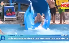 Máxima diversión en piscinas de Lima Norte - Noticias de al-fondo-hay-sitio-quinta-temporada