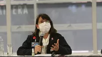 Pilar Mazzetti, ex ministra de Salud. Video: Canal N / Foto: Andina