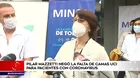 Pilar Mazzetti negó la falta de camas UCI para pacientes con coronavirus