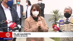 Pilar Mazzetti, ministra de Salud.