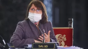 Pilar Mazzetti, ministra de Salud. Foto: Presidencia Perú