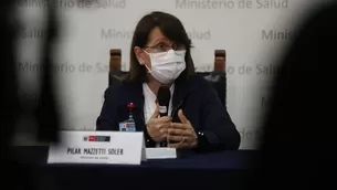 Pilar Mazzetti, ministra de Salud / Foto: Archivo El Comercio