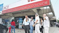 Conductores pueden acudir a la sede de Lince o Centro de Lima. Foto: El Comercio