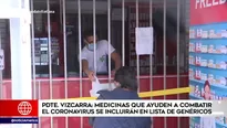 Se agotan medicamentos para coronavirus en farmacias.