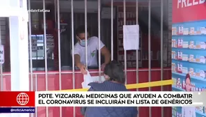 Se agotan medicamentos para coronavirus en farmacias.