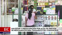 Según denunciaron, se presenta un alza en los precios de los medicamentos, para el tratamiento del coronavirus.