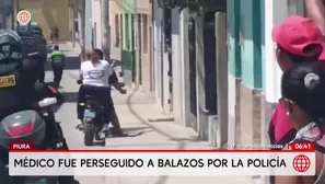Persecución a balazos contra médico desde Sullana hasta Piura. Foto y video: AN