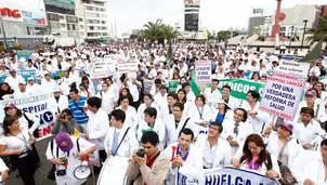 Por su parte el Colegio Médico anunció que apoyará la huelga / Foto: imagen referencial Andina