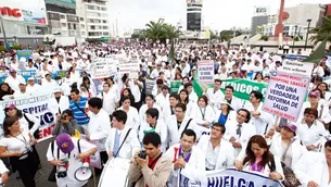 Por su parte el Colegio Médico anunció que apoyará la huelga / Foto: imagen referencial Andina