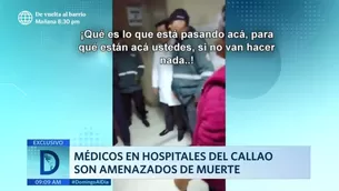 Familiares ingresan armados al hospital.