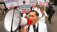 Médicos levantaron su huelga tras acuerdo con el Ministerio de Salud