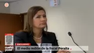 El medio millón de la fiscal Elizabeth Peralta