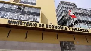 Ministerio de Economía y Finanzas. Foto: Andina