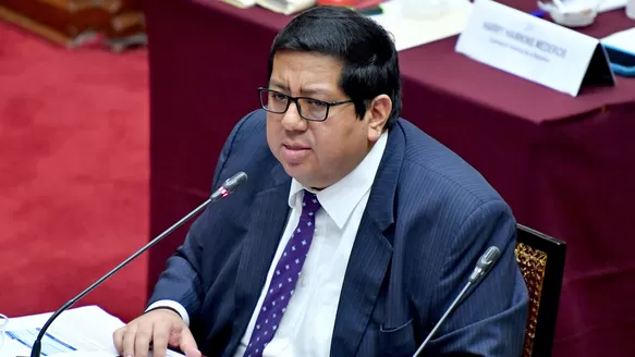 Alex Contreras, titular del MEF. Foto: Ministerio de Economía y Finanzas