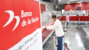 Banco de la Nación. Foto: Andina