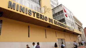 Ministerio de Economía y Finanzas. Foto: Andina