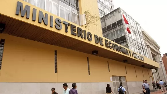 Ministerio de Economía y Finanzas. Foto: Andina