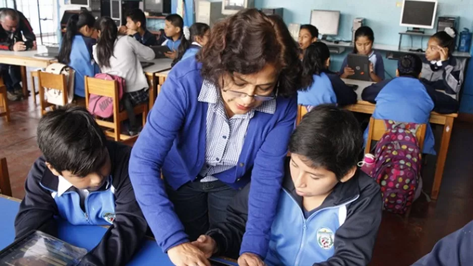 La partida fue destinada para beneficiar a profesores. Foto: Andina