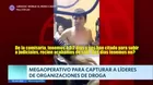 Megaoperativo para capturar a líderes de organizaciones de droga