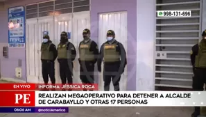 América Noticias estuvo, en exclusiva, en el allanamiento a la casa del alcalde de Carabayllo.