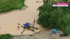 Megaoperativo en Madre de Dios destruye maquinaria usada por la minería ilegal