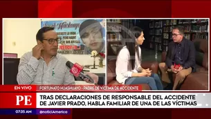 Padre de Joshep Huashuayo se refirió a Melisa González. América Noticias