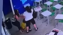 Menor de edad, quien al parecer sufría de bullying atacó al interior de su escuela / Fuente: Canal N